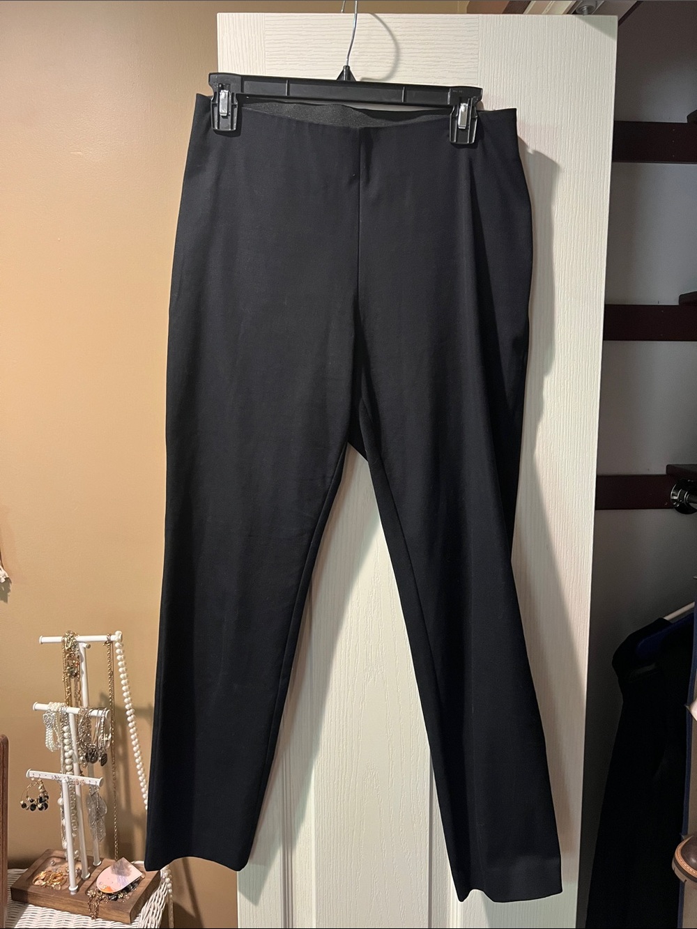 Women’s Black Dress Pants - Classic Straight Fit